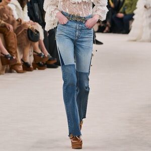 ✨ CHLOE fall 2024 runway jeans